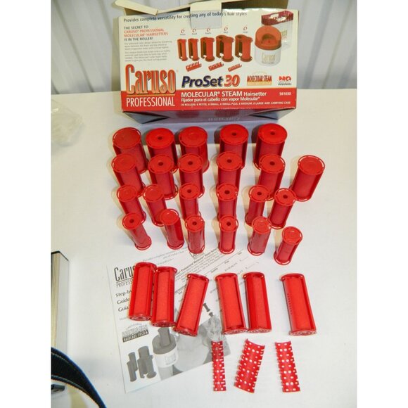 Caruso Professional ProSet Molecular Steam Hairsetter 29 Rollers Small Med Large - Picture 1 of 11